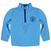 Manchester City Hand Sketched Impressions Artwork Light Blue Quarter Zip Pullover