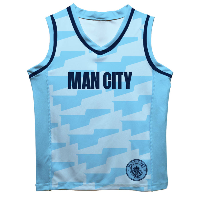 Manchester City Bernardo Silva Boys Fashion Basketball Top