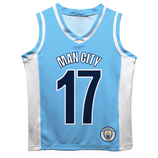 Manchester City Kevin de Bruyne Boys Fashion Basketball Top V3