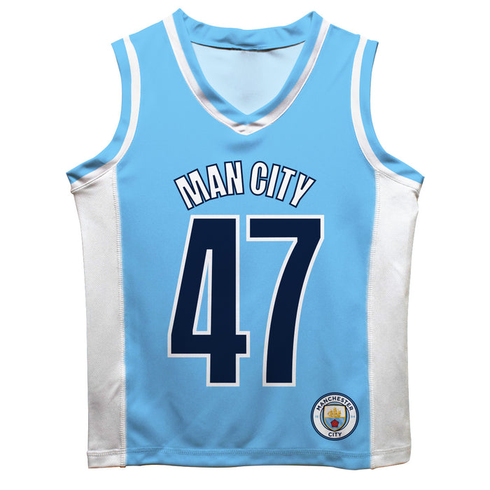 Manchester City Phil Foden Boys Fashion Basketball Top V3