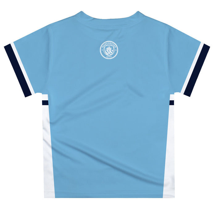 Manchester City Boys 4 Champions In A Row T-Shirt V3