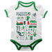 Mexico National Soccer Team Impressions Artwork Infant White Short Sleeve Onesie Bodysuit