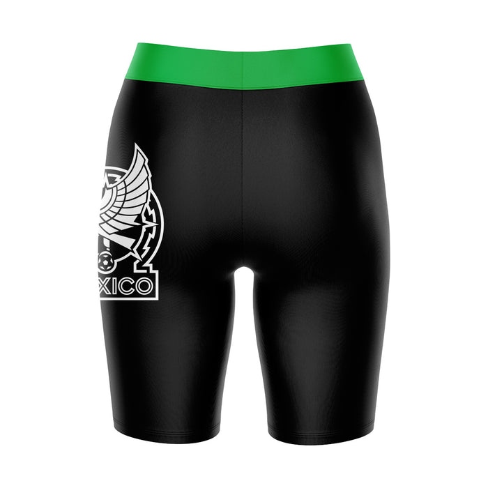 Mexico National Soccer Team Game Day Logo on Thigh and Waistband Women Bike Short