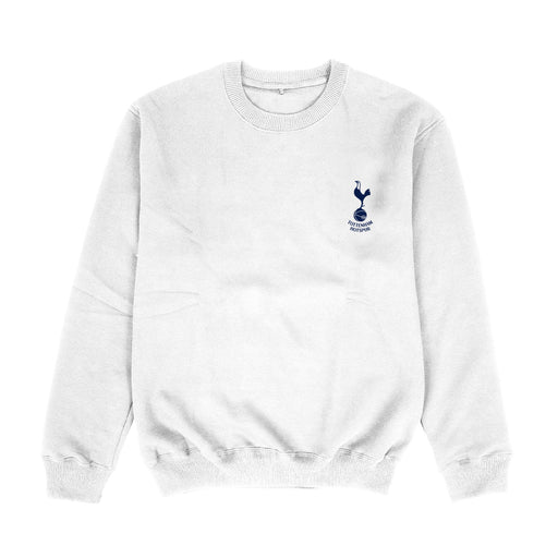 Tottenham Hotspur Hand Sketched Vive La Fete Impressions Artwork White Crewneck Sweatshirt