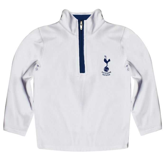 Tottenham Hotspur Hand Sketched Vive La Fete Impressions Artwork  White Quarter Zip Pullover