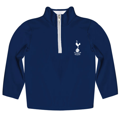 Tottenham Hotspur Hand Sketched Vive La Fete Impressions Artwork Navy Quarter Zip Pullover