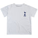 Tottenham Hotspur Hand Sketched Vive La Fete Impressions Artwork Boys White Short Sleeve Tee Shirt