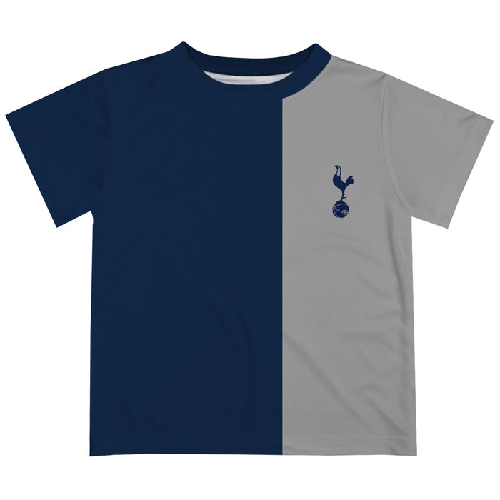 Tottenham Vive La Fete Boys Navy Short Sleeve Tee