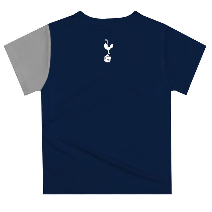 Tottenham Hotspur Vive La Fete Boys Navy Short Sleeve Tee