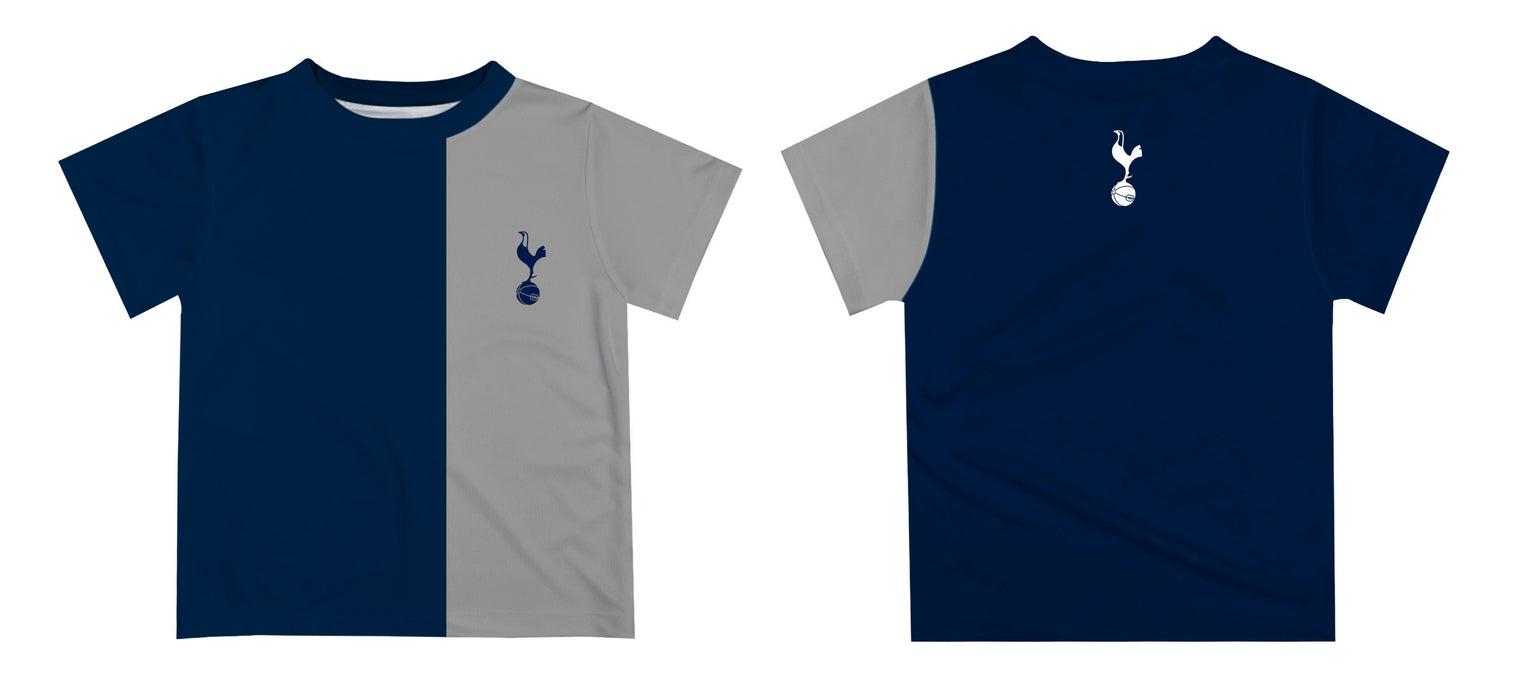 Tottenham Hotspur Vive La Fete Boys Navy Short Sleeve Tee