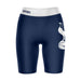 Tottenham Hotspur Game Day Logo on Thigh and Waistband Navy And White Women Bike Short