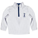 Tottenham Hotspur Hand Sketched Vive La Fete Impressions Artwork Womens White Quarter Zip Pullover