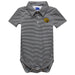 UAPB University of Arkansas Pine Bluff Golden Lions Embroidered Black Stripe Knit Polo Onesie