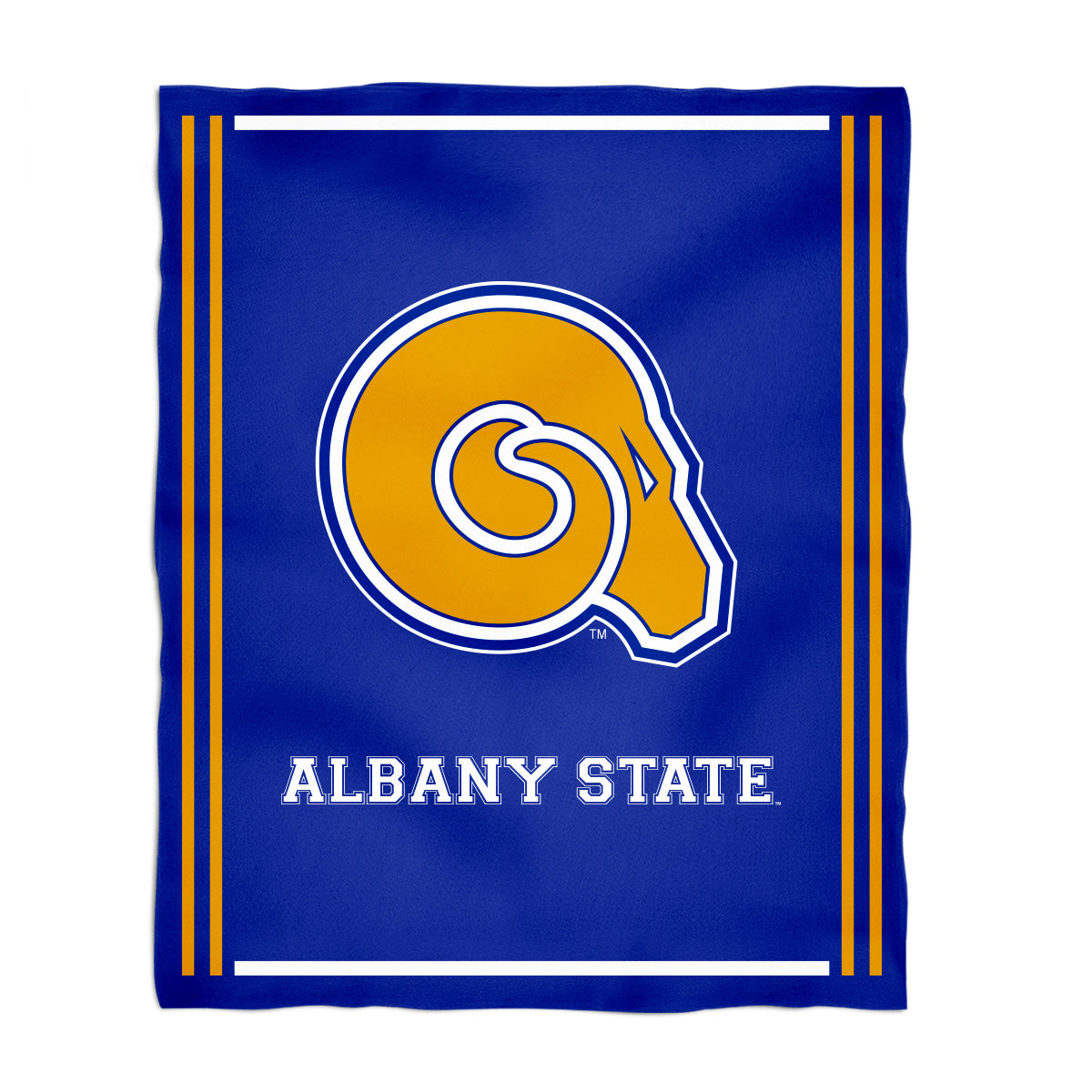 Infant Blue Albany State Golden Rams Stripes on Sleeve T-Shirt