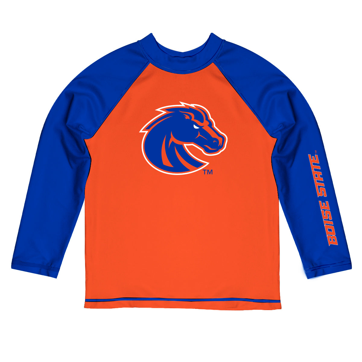 Youth Gray Boise State Broncos Logo Comfort Colors T-Shirt