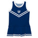 Brigham Young Cougars BYU Vive La Fete Game Day Blue Sleeveless Cheerleader Dress