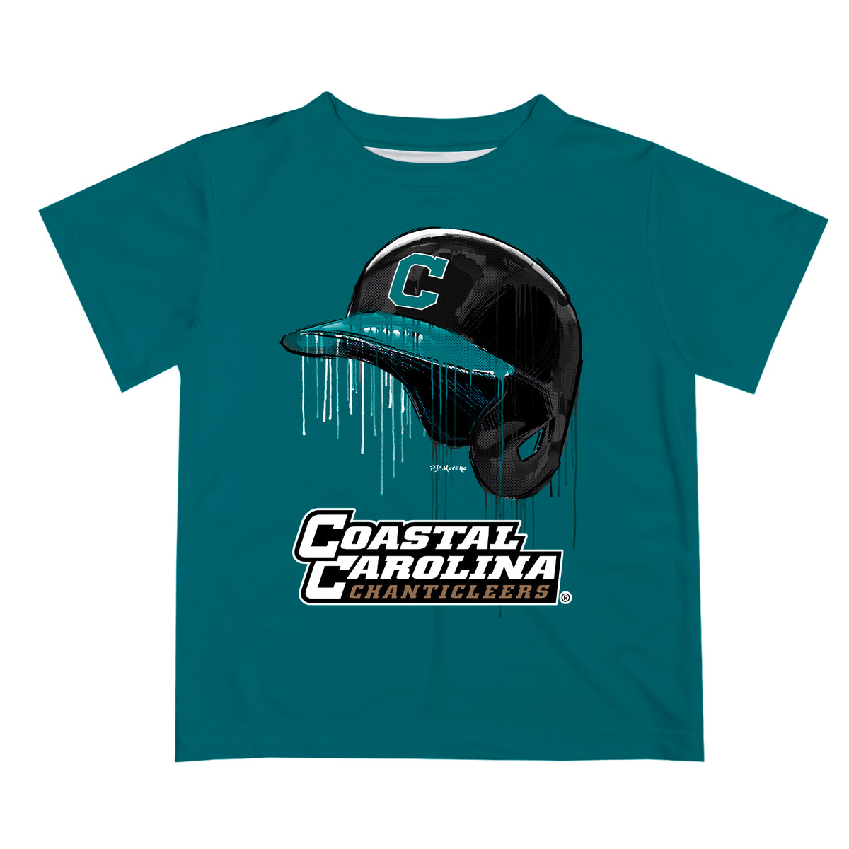 Men's Teal Coastal Carolina Chanticleers Baseball Jersey