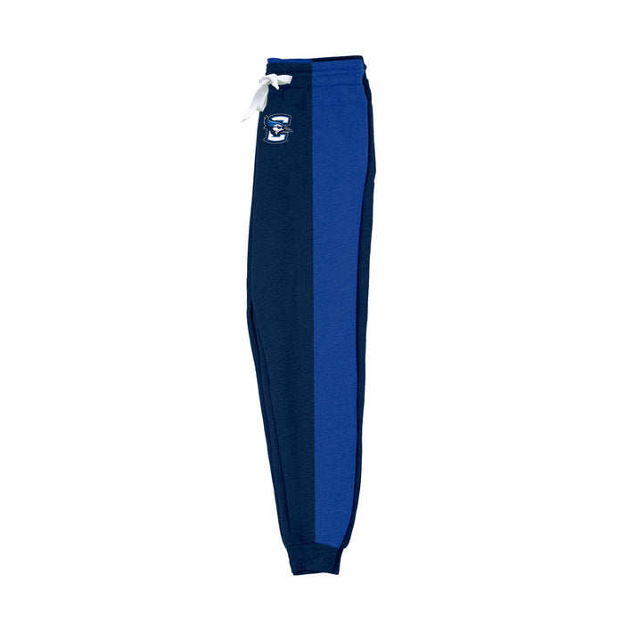 Creighton University Bluejays Vive La Fete Color Block Women's Blue Blue Fleece Jogger - Vive La Fête - Online Apparel Store