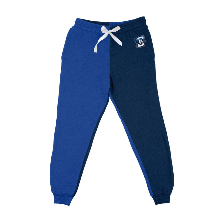 Creighton University Bluejays Vive La Fete Color Block Womens Blue Blue Fleece Jogger