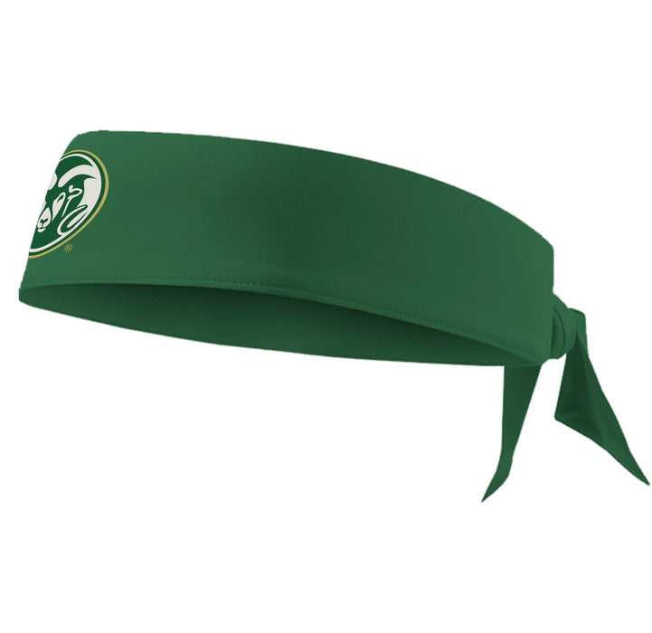 Colorado State Rams CSU Vive La Fete Green Head Tie Bandana