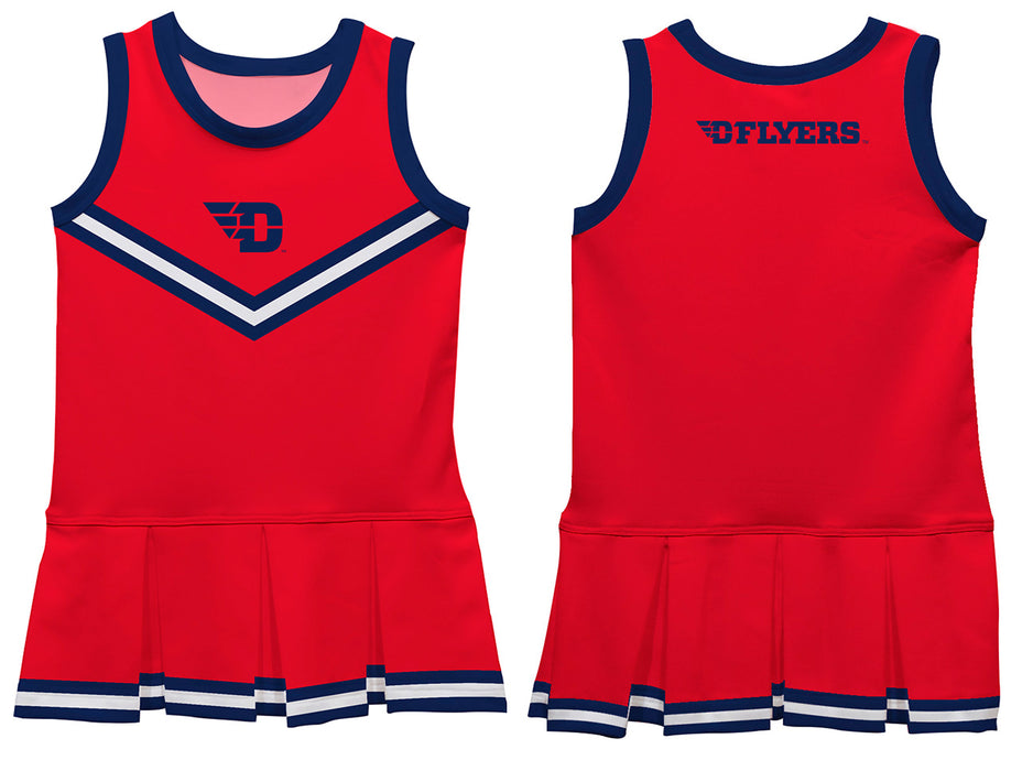 University of Dayton Flyers Vive La Fete Game Day Red Sleeveless Youth Cheerleader Dress - Vive La Fête - Online Apparel Store