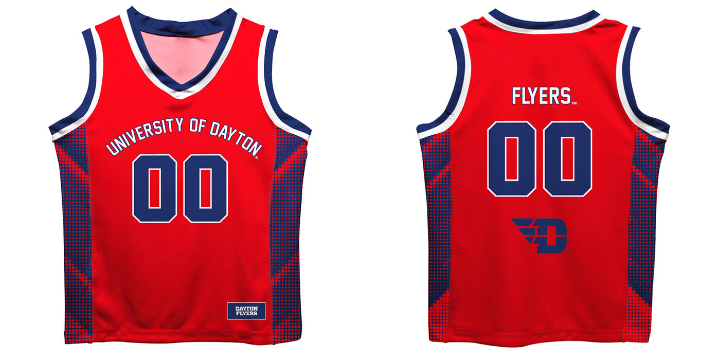 University of Dayton Flyers Vive La Fete Game Day Red Boys Fashion Basketball Top - Vive La Fête - Online Apparel Store