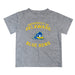 Delaware Blue Hens Vive La Fete Boys Game Day V1 Heather Gray Short Sleeve Tee Shirt