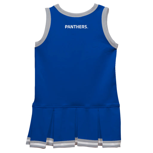 Eastern Illinois Panthers EIU Vive La Fete Game Day Blue Sleeveless Youth Cheerleader Dress - Vive La Fête - Online Apparel Store