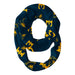 East Tennessee Buccaneers Vive La Fete Repeat Logo Game Day Collegiate Women Light Weight Ultra Soft Infinity Scarf
