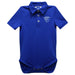 Georgia State Panthers Embroidered Royal Solid Knit Polo Onesie