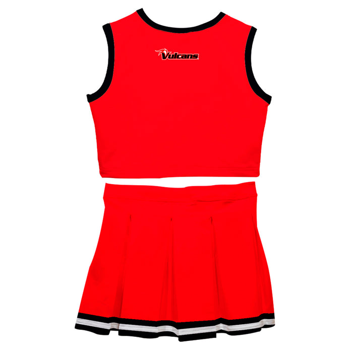 Hawaii Hilo Vulcans Vive La Fete Game Day Red Sleeveless Cheerleader Set - Vive La Fête - Online Apparel Store