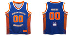 HCU Houston Christian Huskies Vive La Fete Game Day Blue Boys Fashion Basketball Top - Vive La Fête - Online Apparel Store