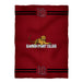 Hampden Sydney Stripes Maroon Fleece Blanket - Vive La Fête - Online Apparel Store