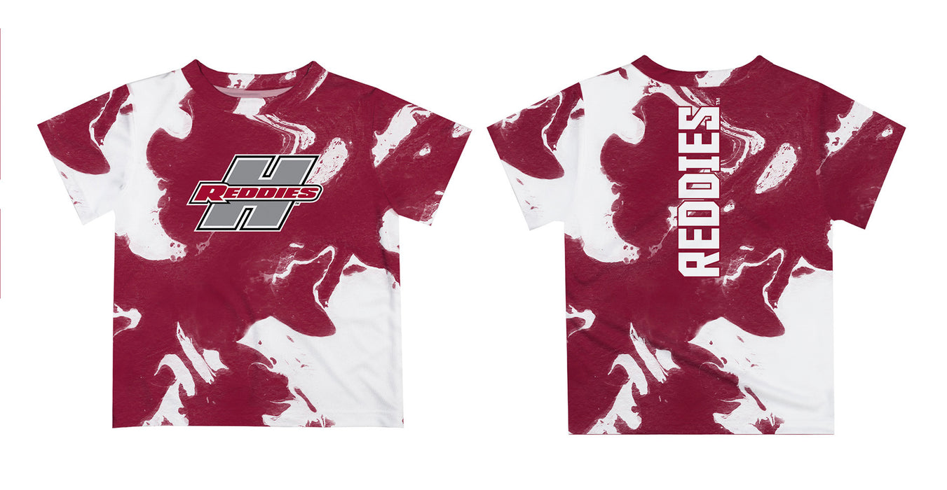 Henderson State Reddies Vive La Fete Marble Boys Game Day Red Short Sleeve Tee - Vive La Fête - Online Apparel Store