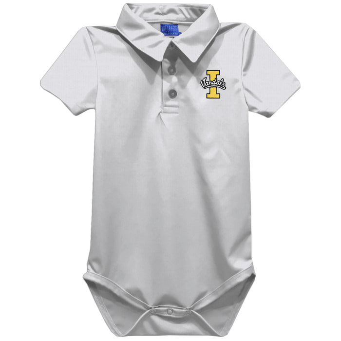 White polo hot sale onesie