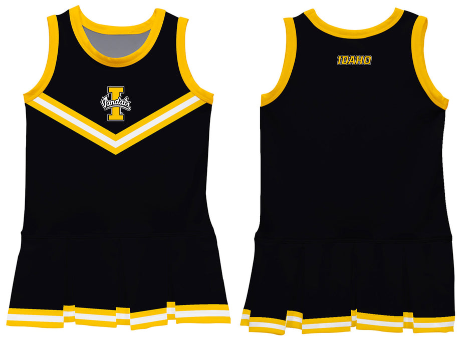 Idaho Vandals Vive La Fete Game Day Black Sleeveless Cheerleader Dress - Vive La Fête - Online Apparel Store