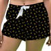 Idaho Vandals Vive La Fete Game Day All Over Logo Women Black Lounge Shorts