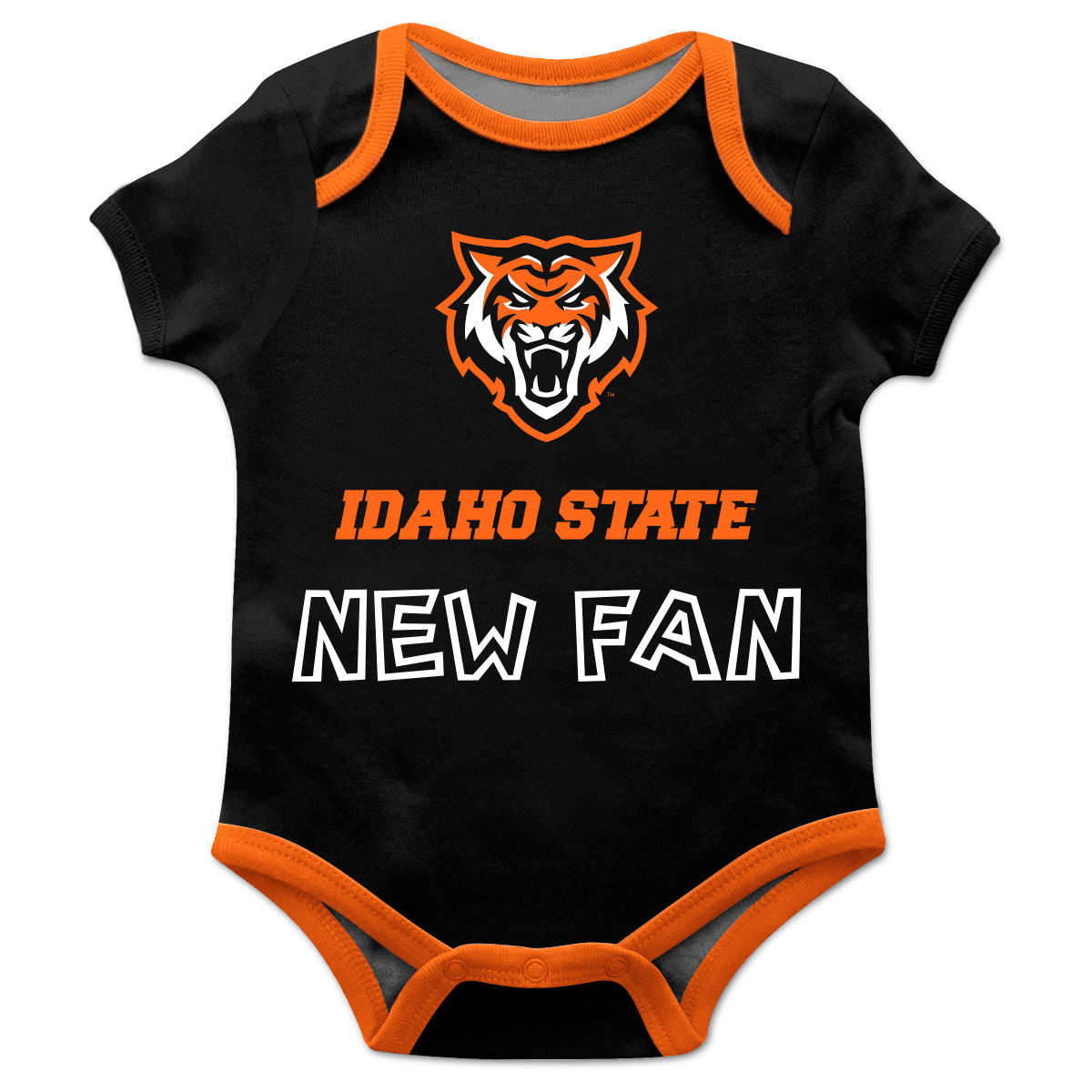 Toddler Black Idaho State Bengals Team Logo Stripes T-Shirt