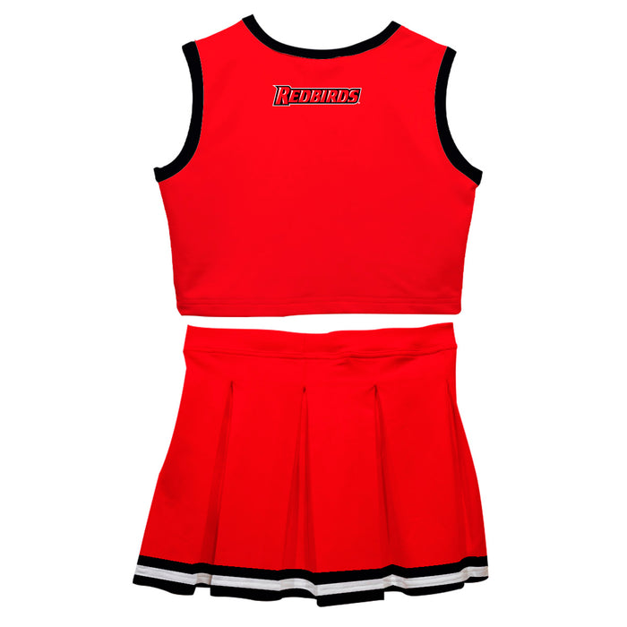 Illinois State University Redbirds Vive La Fete Game Day Red Sleeveless Chearleader Set - Vive La Fête - Online Apparel Store