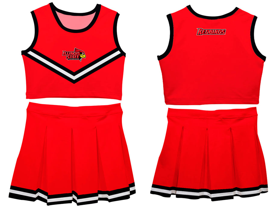 Illinois State University Redbirds Vive La Fete Game Day Red Sleeveless Chearleader Set - Vive La Fête - Online Apparel Store