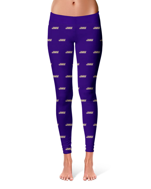 Women's Vive La Fete Purple/Gold LSU Tigers Plus Size Solid Design Yoga  Leggings