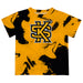 Kennesaw State University KSU Owls Vive La Fete Marble Boys Game Day Gold Short Sleeve Tee