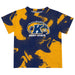 Kent State Golden Flashes Vive La Fete Marble Boys Game Day Blue Short Sleeve Tee