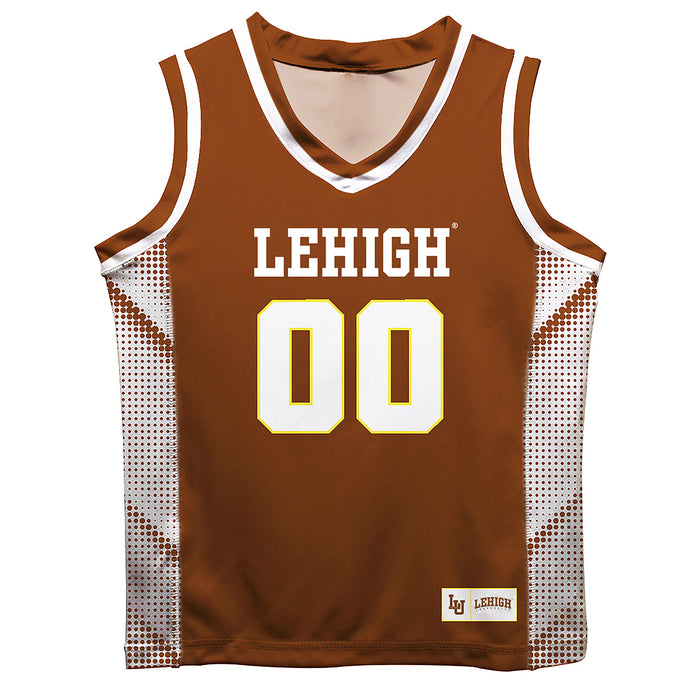 Lehigh Mountain Hawks Vive La Fete Game Day Brown Boys Fashion Basketball Top