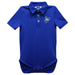 McNeese State University Cowboys Embroidered Royal Solid Knit Polo Onesie