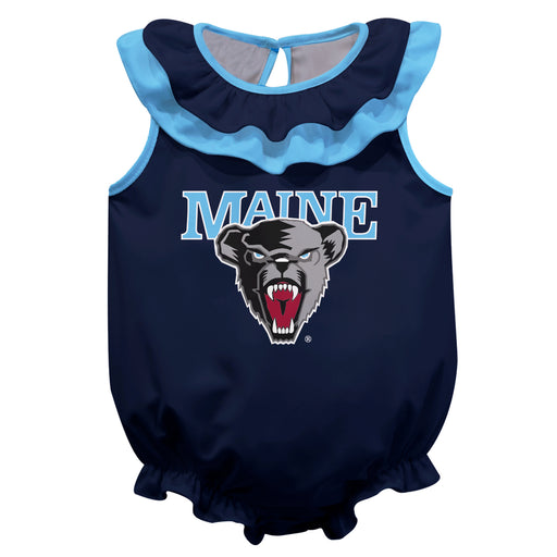 Maine Black Bears Vive la Fete Game Day Collegiate Leg Color Block