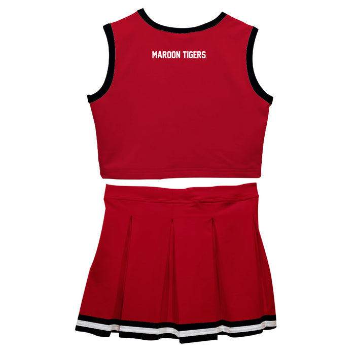 Morehouse Maroon Tigers Vive La Fete Game Day Maroon Sleeveless Cheerleader Set - Vive La Fête - Online Apparel Store