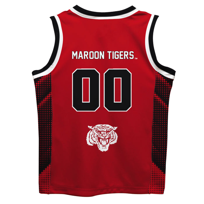 Morehouse College Maroon Tigers Vive La Fete Game Day Maroon Boys Fashion Basketball Top - Vive La Fête - Online Apparel Store