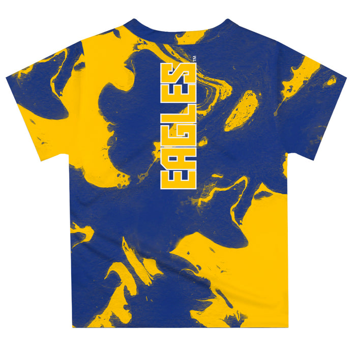 Morehead State Eagles Vive La Fete Marble Boys Game Day Blue Short Sleeve Tee - Vive La Fête - Online Apparel Store