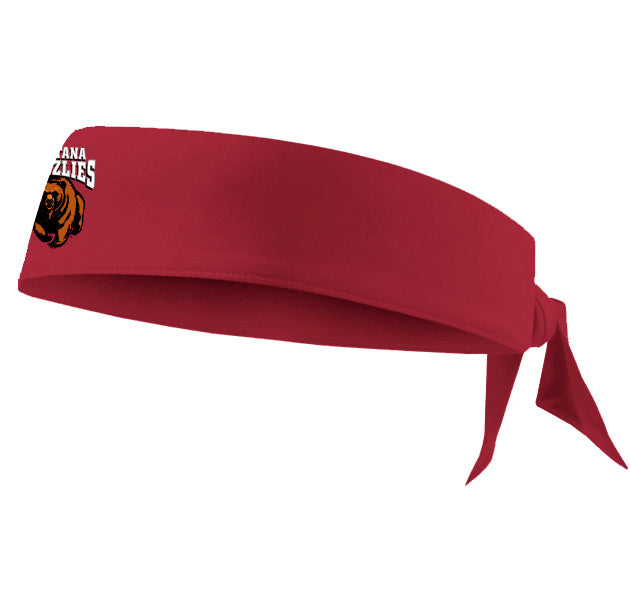 Montana Grizzlies UMT Vive La Fete Maroon Head Tie Bandana